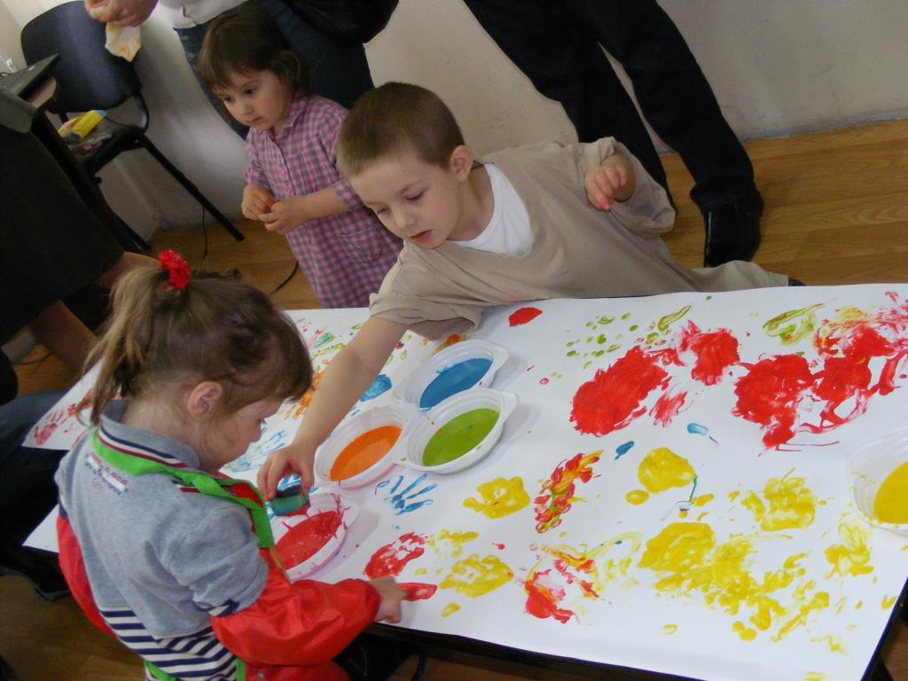 арт-методика, Марія Гмошинська, творче заняття з дітьми, занятие творчеством с детьми