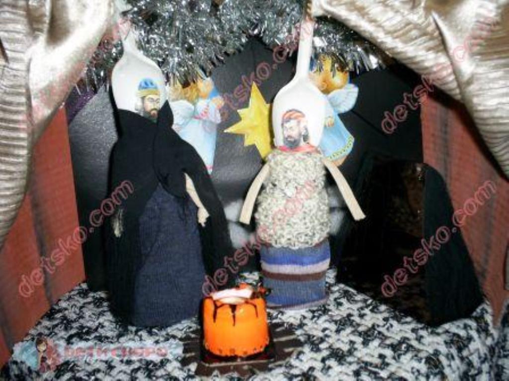 Рождественский подарок малышам кукольный театр. Мудрецы в пустыне.